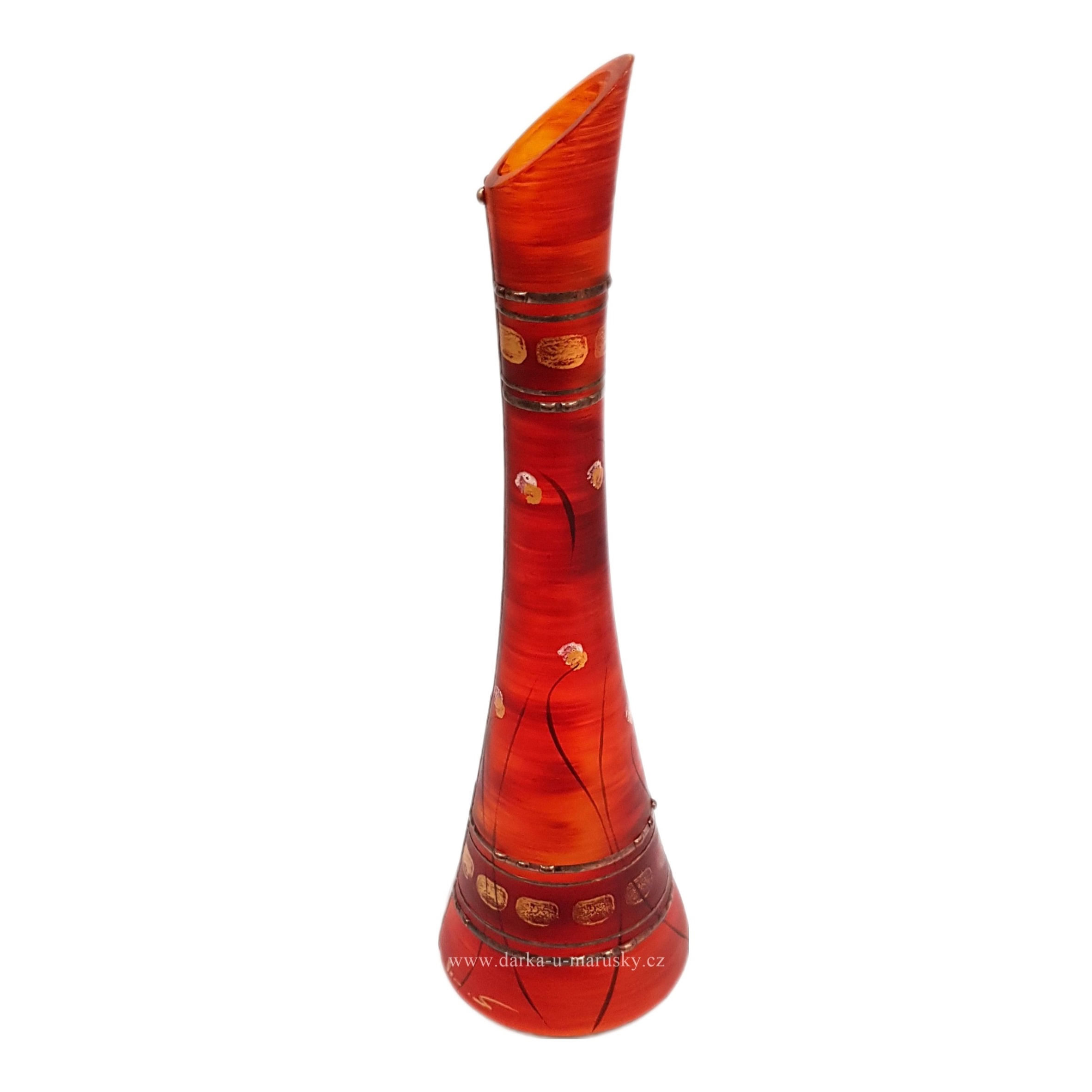 Váza - Orange dram 081219