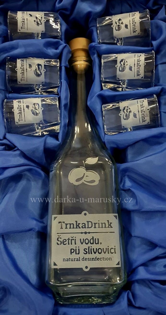 Pískovaná souprava ORIGINAL TRNKADRINK