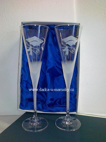 Číše PROMOCE č.2, rovná stopka