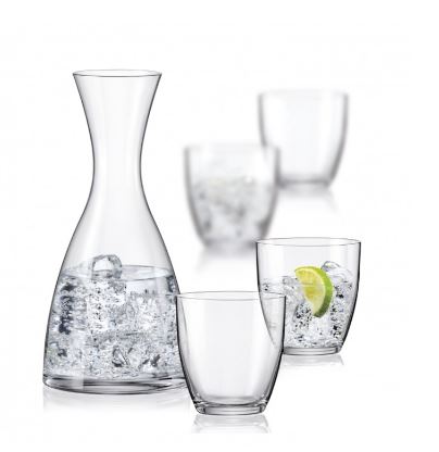 BARBARA set 4+1 (karafa 1200ml+ 4 skleničky) 300ml