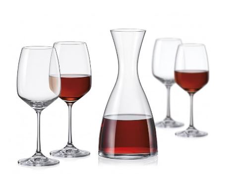 Gisela set 4+1 (karafa 1200ml,skleničky 450ml)