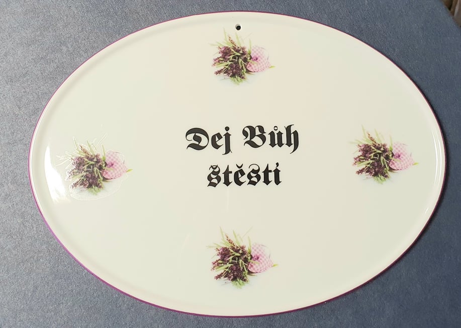 Dej Bůh štěstí na stěnu - LEVANDULE