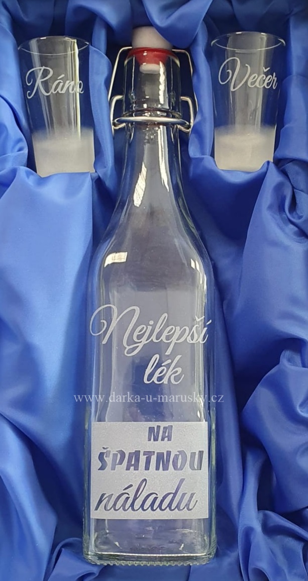 Pískovaná souprava 2+1 Šimon - Nejlepší lék