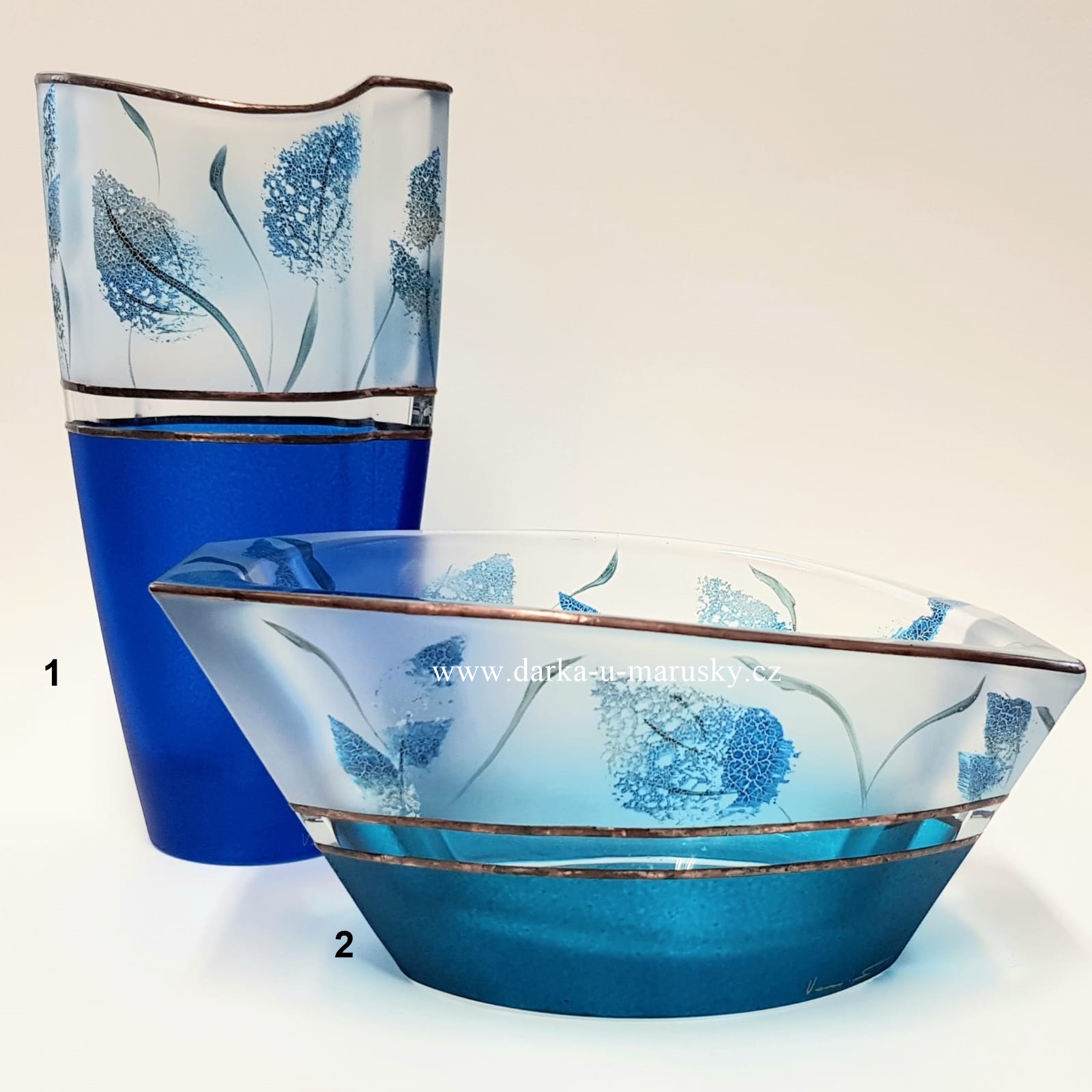 Váza č.1 Blue Loa