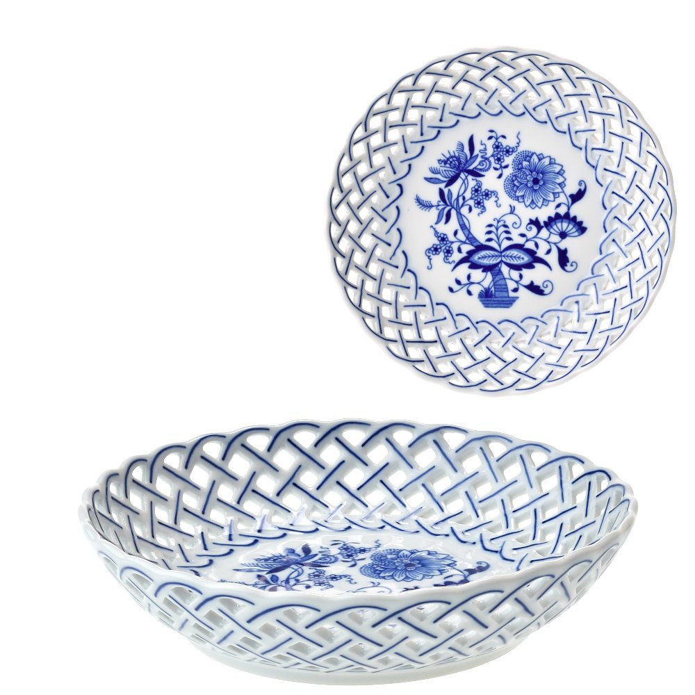 Mísa kulatá prolamovaná 18 cm - originál cibulák