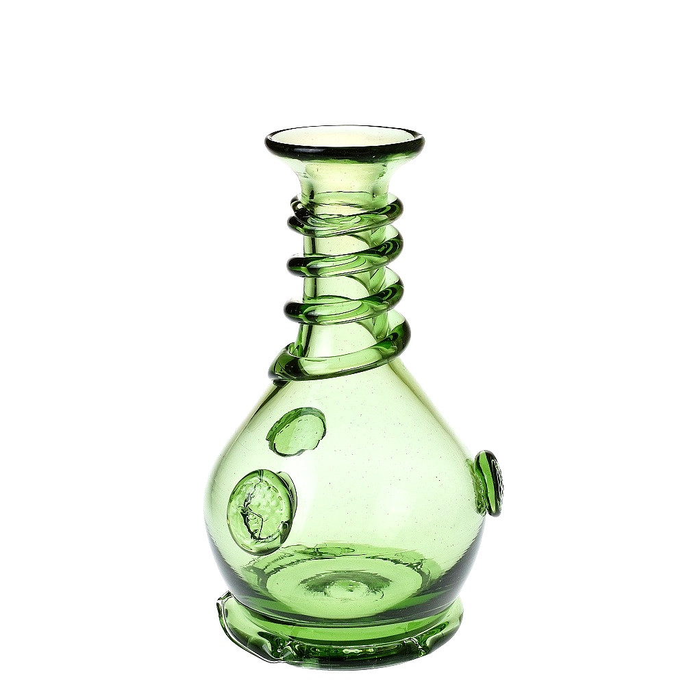 Karafa bez ucha se spirálou 0,9l (Replika historického skla)