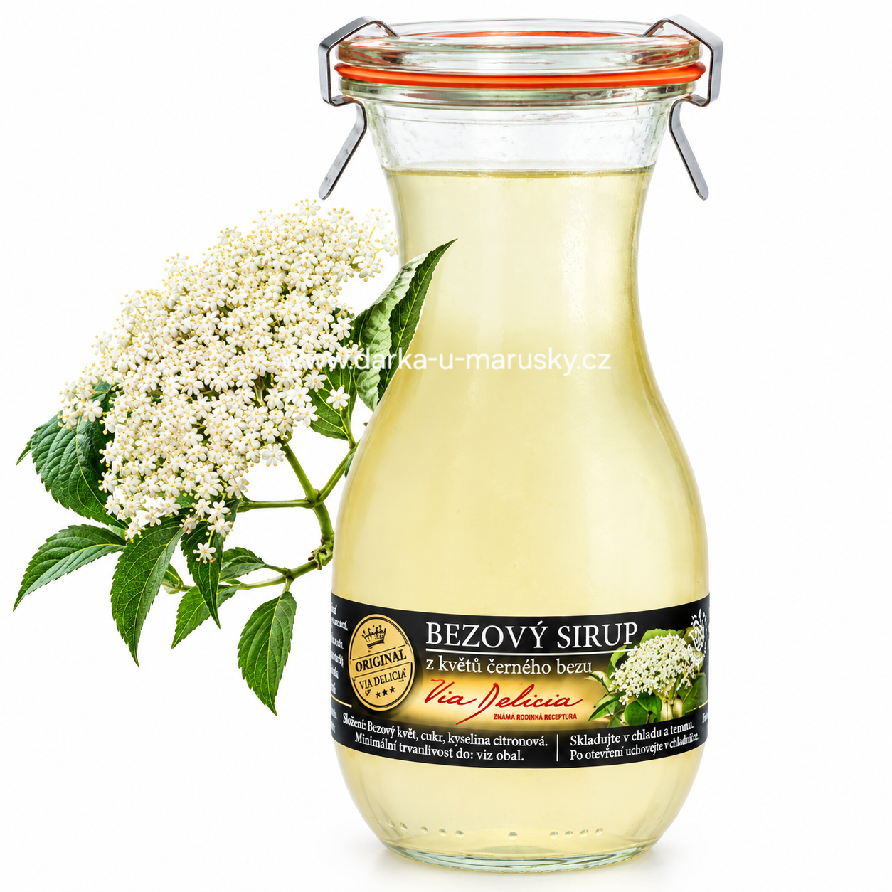 Bezový sirup z květů černého bezu 265ml