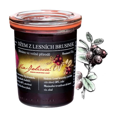 Džem z lesních brusinek 175g