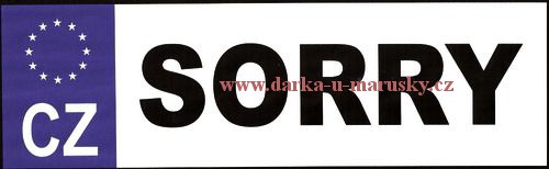 SORRY