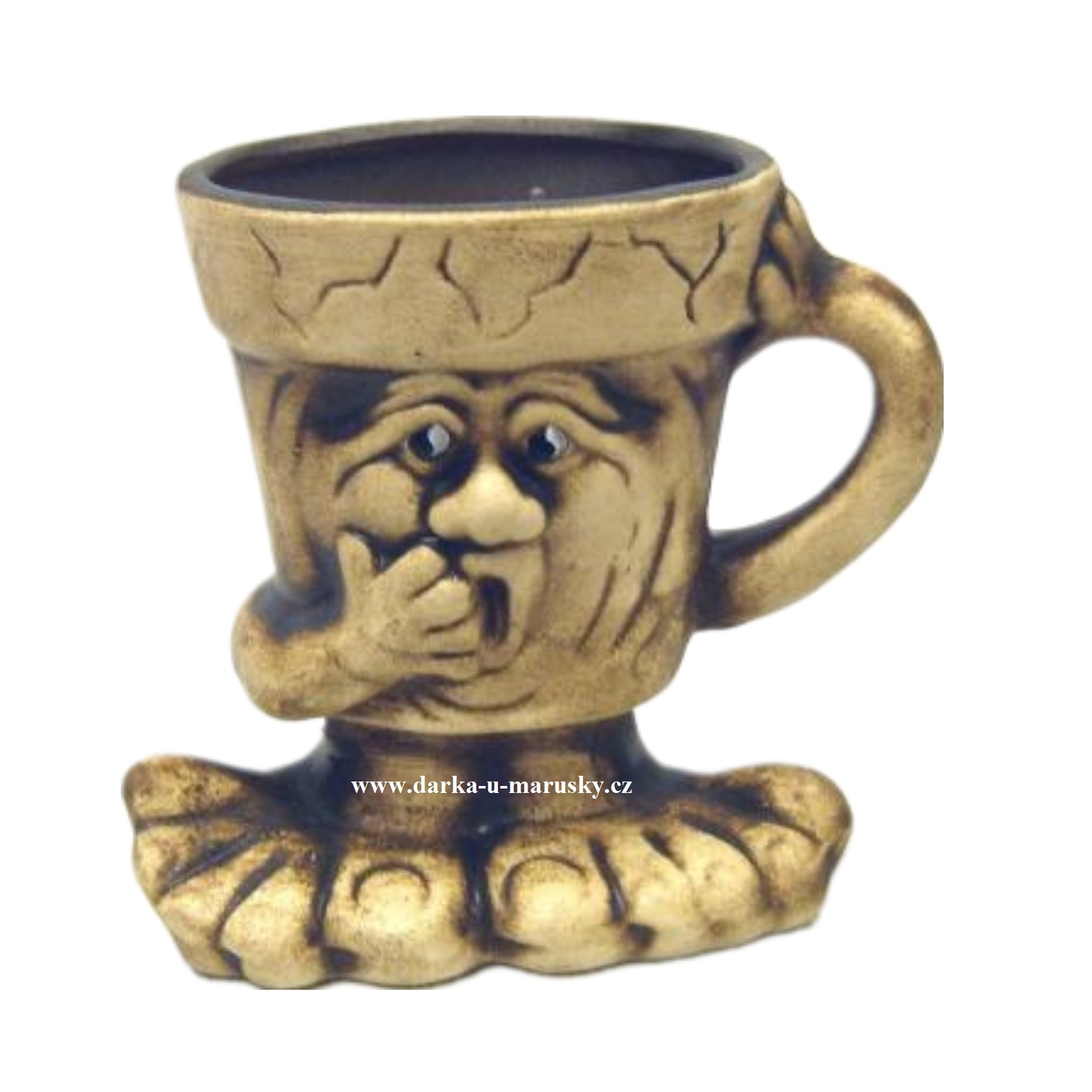 Květináč malý s ouškem - S 5918