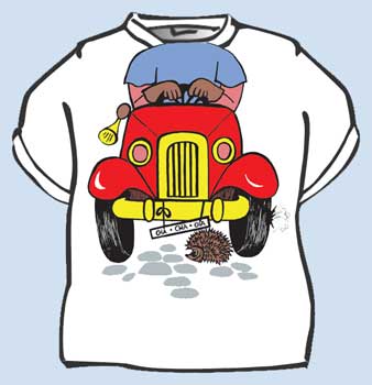 Dětské tričko - Auto