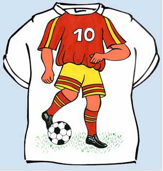 Dětské tričko - Fotbalista