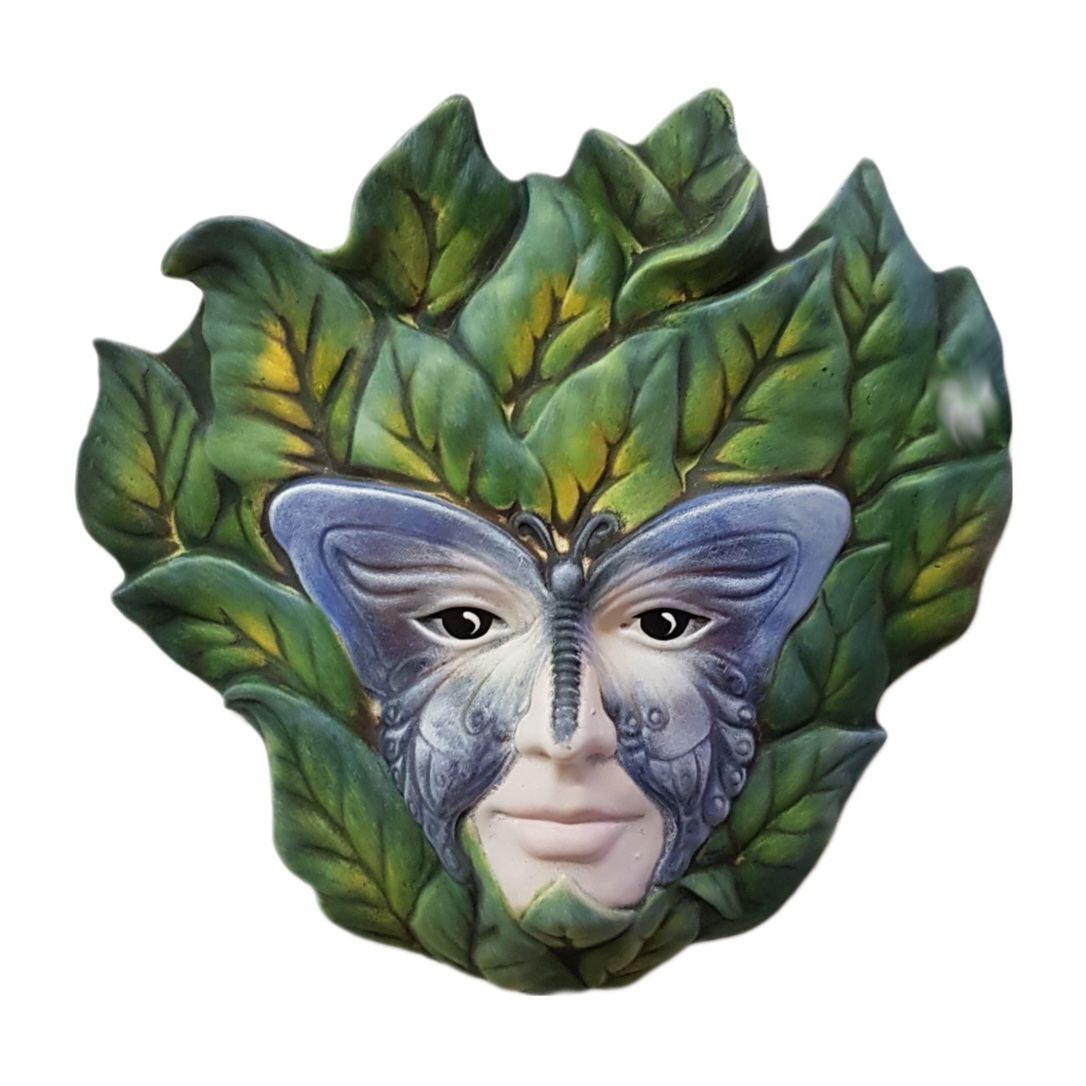 Nástěnná keramická maska - Vládce lesa