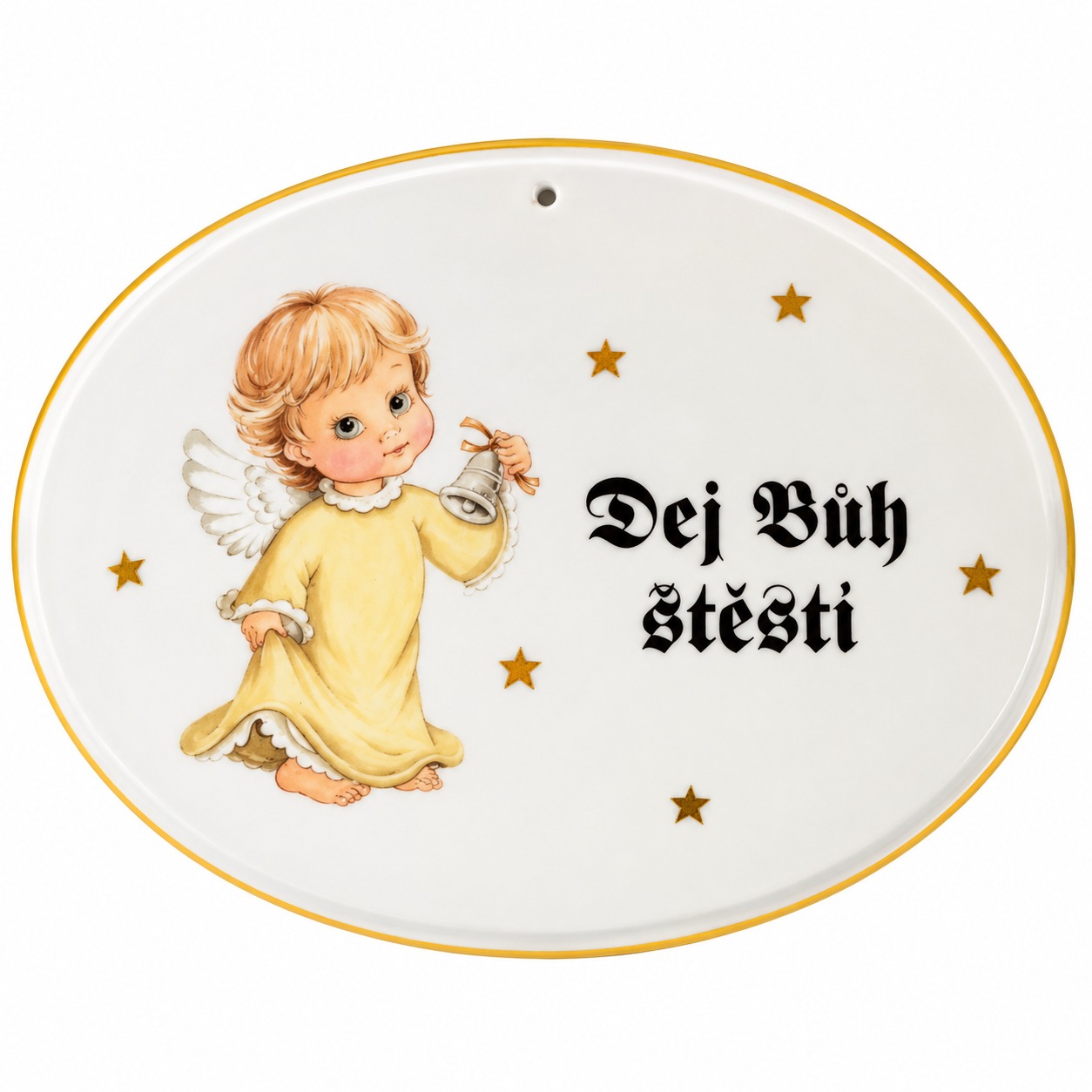 Dej Bůh štěstí na stěnu - Anděl žlutá linka