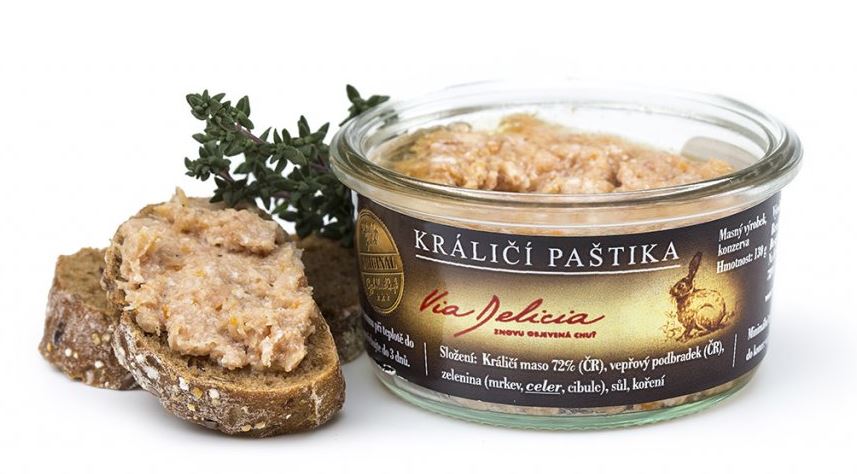 Králičí paštika 130g