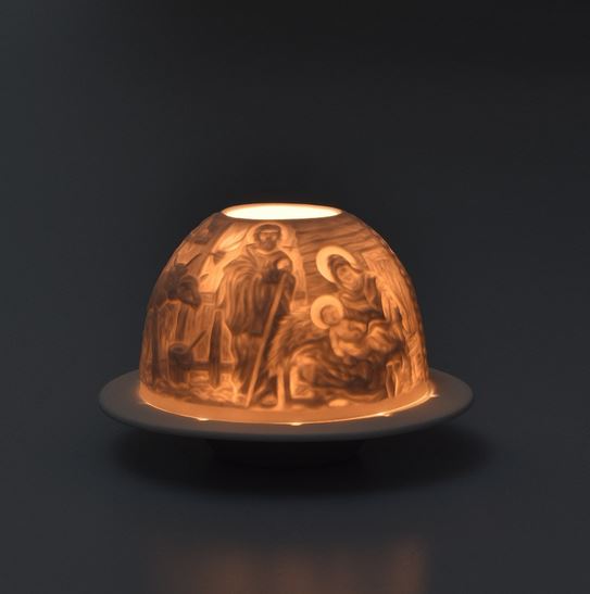 Porcelánový svícník - Betlém