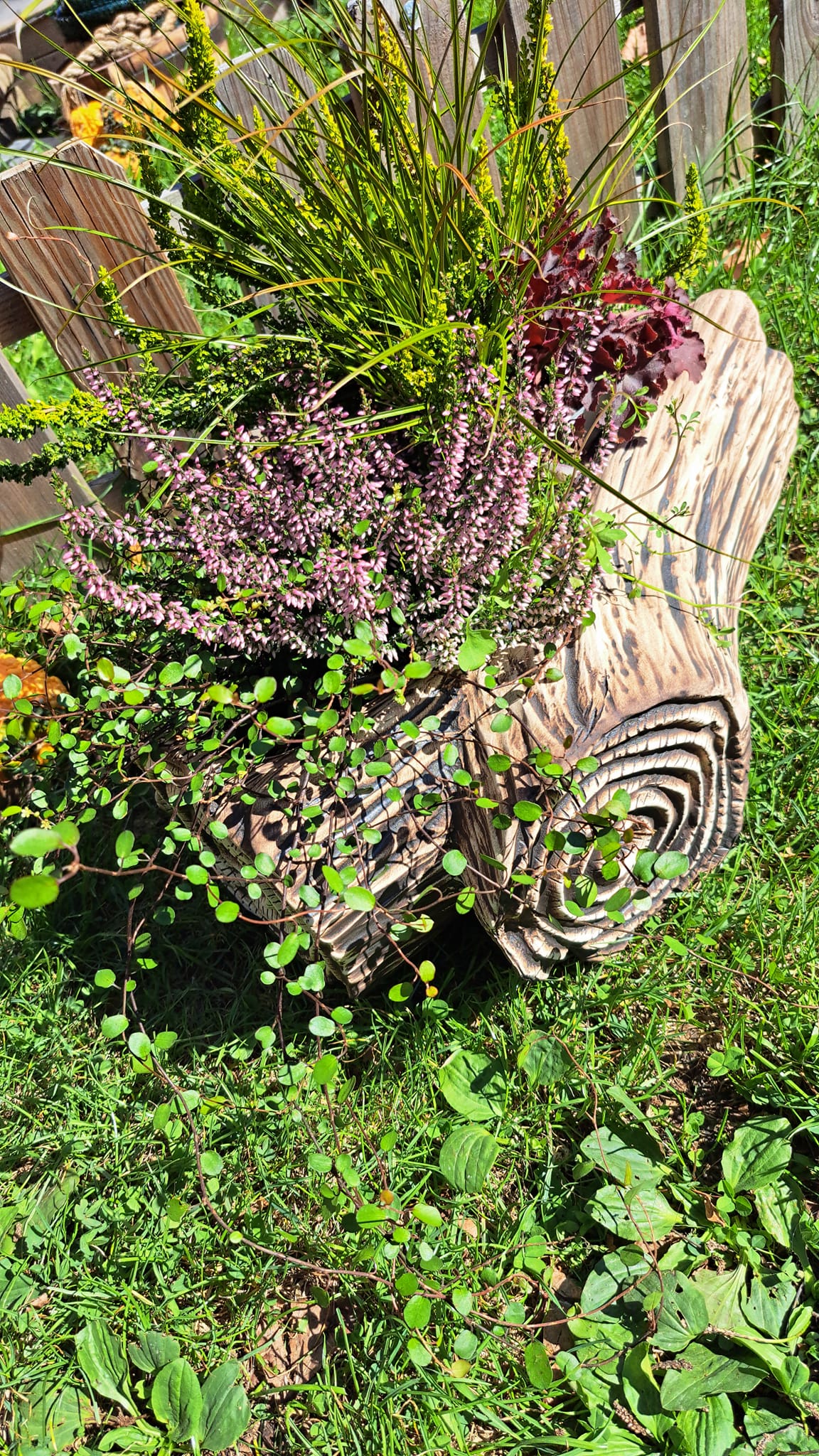 Květináč velká větev v přírodní barvě