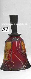 Zvoneček č. 37 červenozlatý