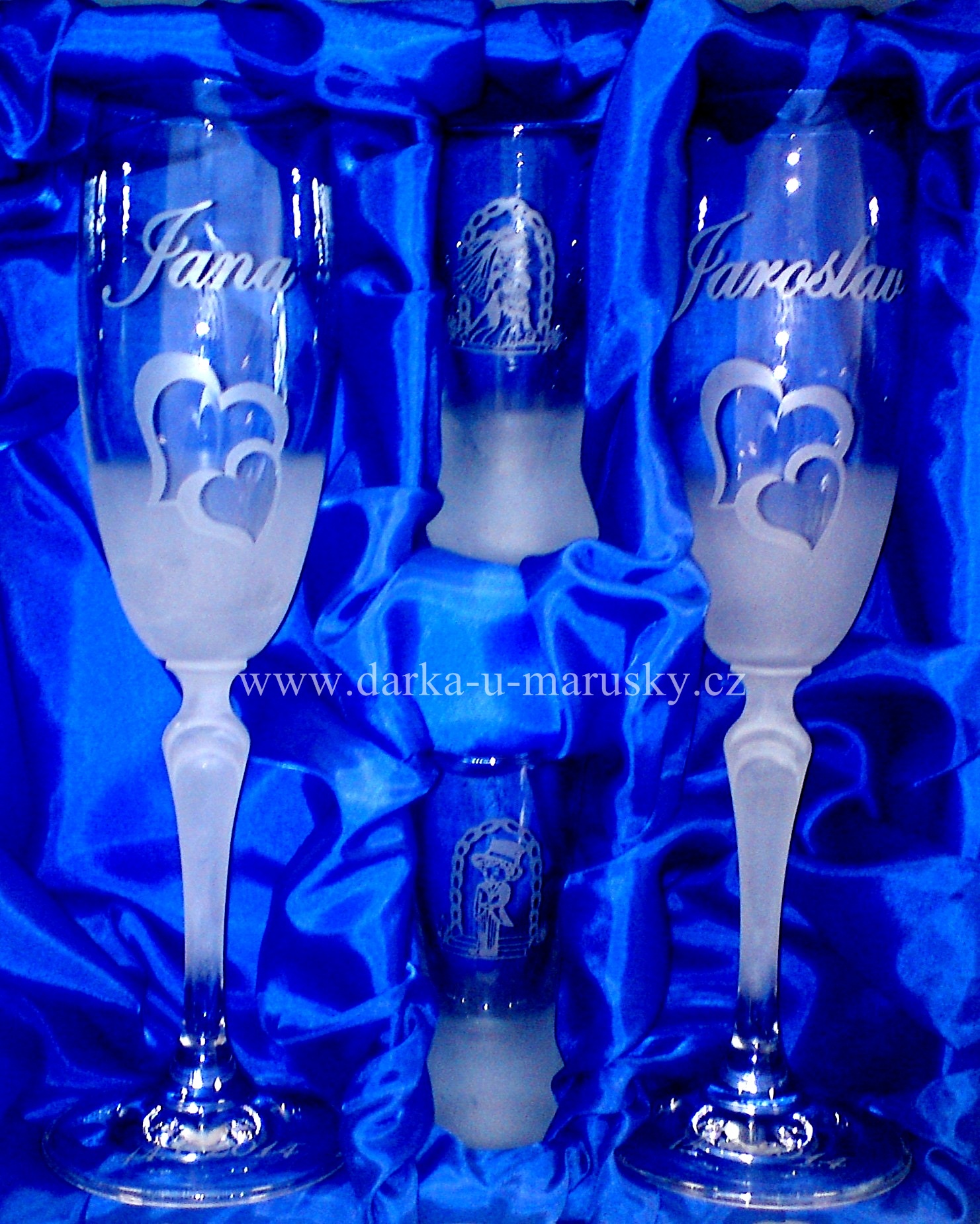 Svatební set 2+2 Lucie (nevěsta a ženich)