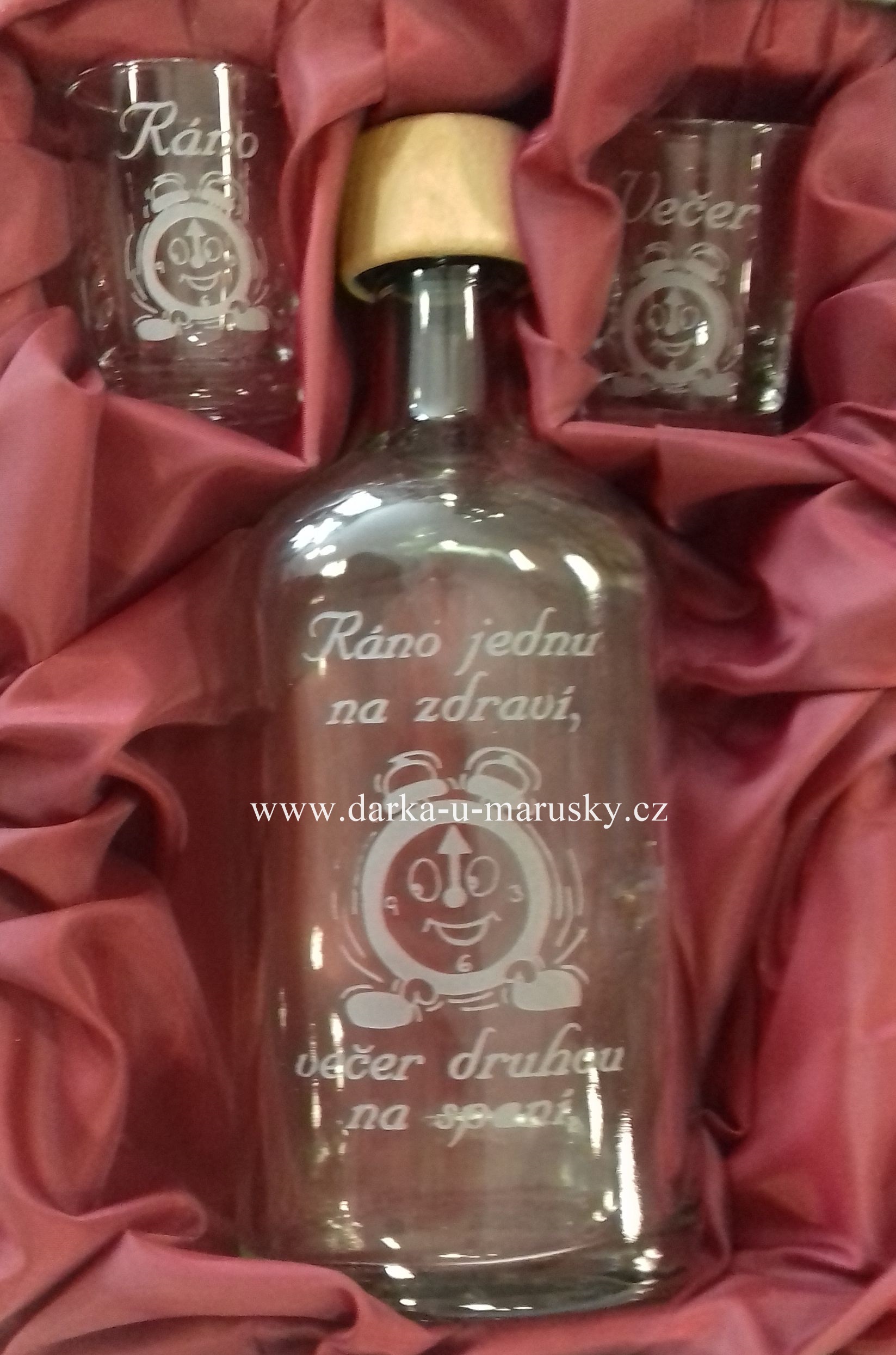 Pískovaná sada 2+1 Budík 