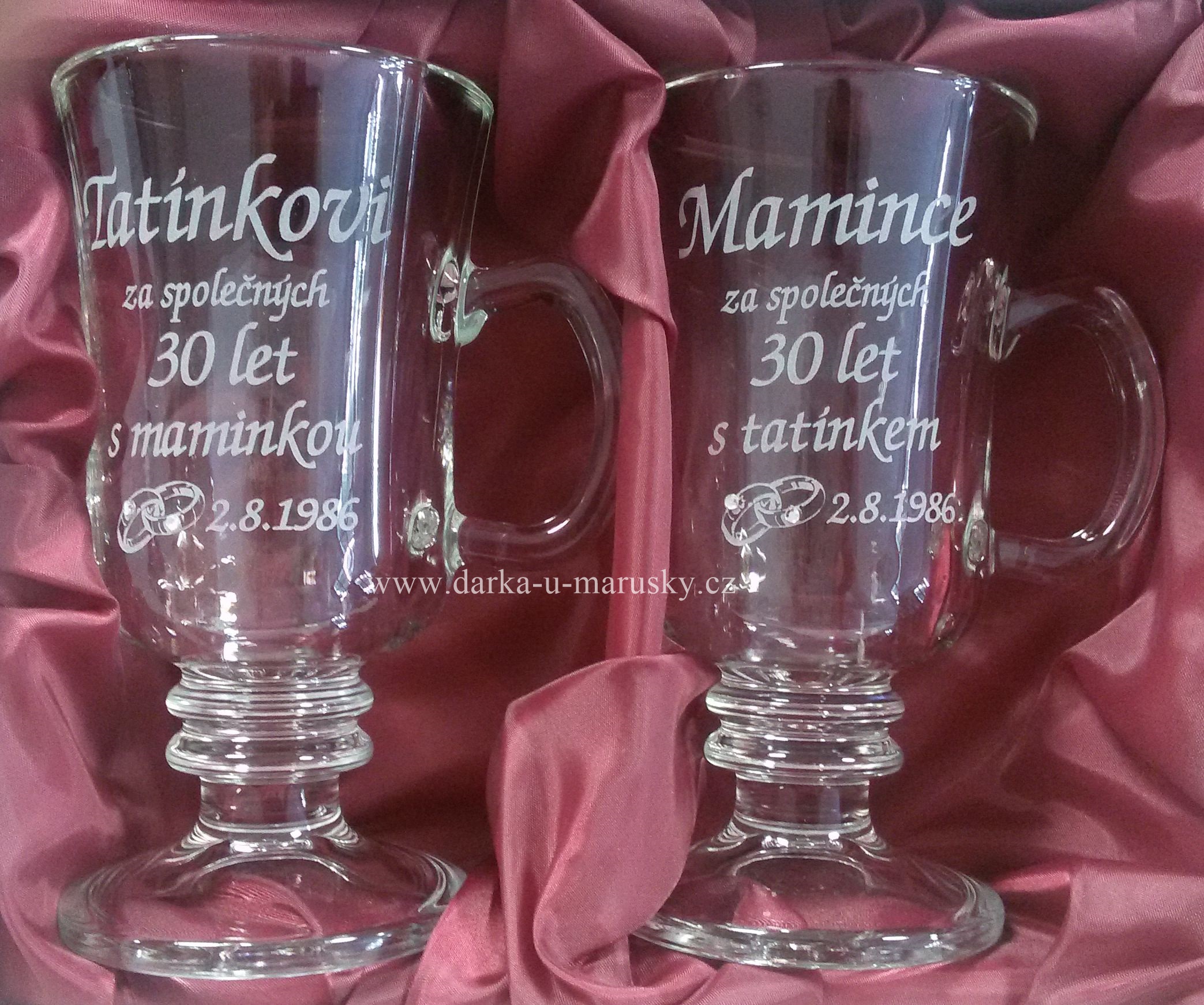 Svatební sklenice Venézie - Když si báječnou ženskou...