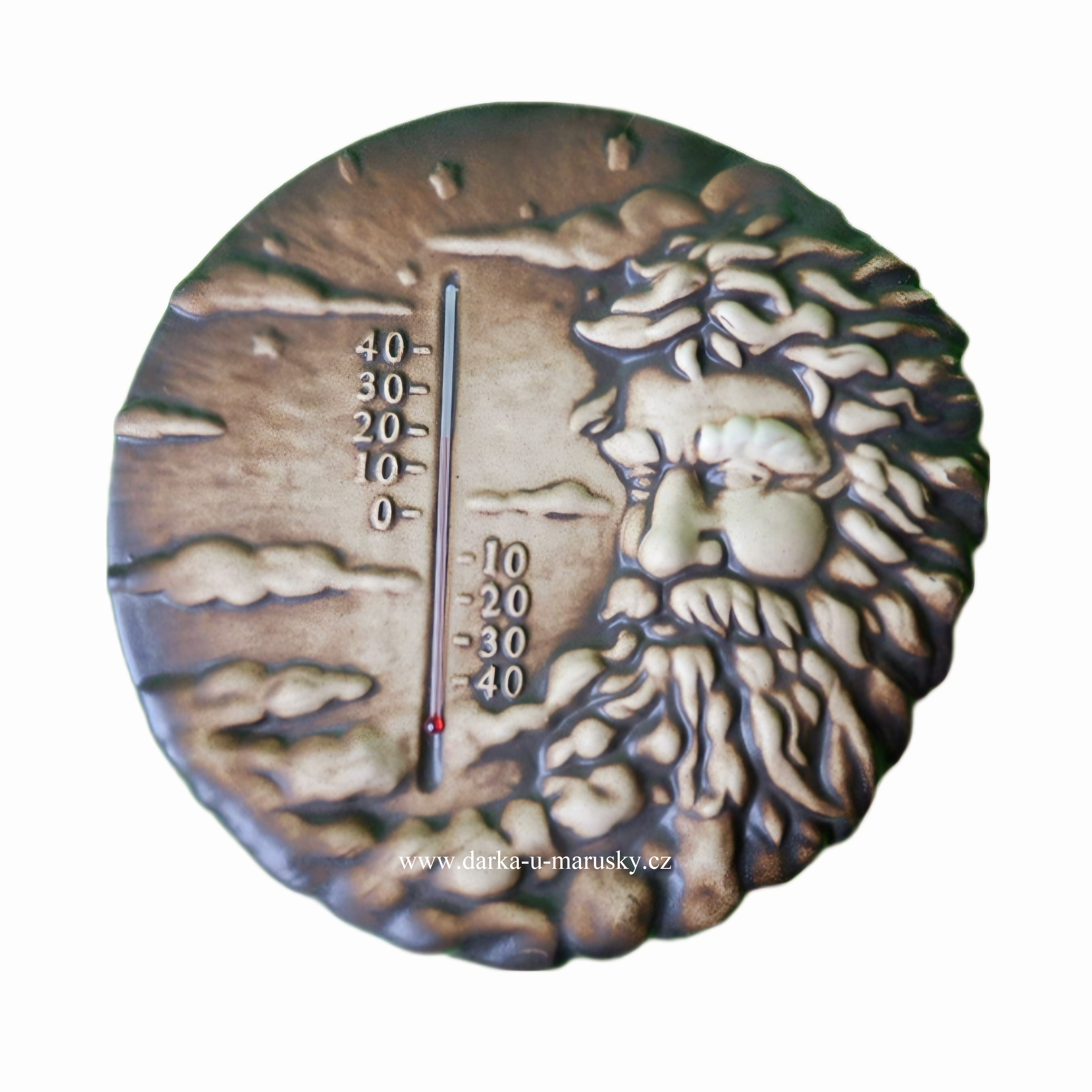 Teploměr z mrazuvzdorné keramiky