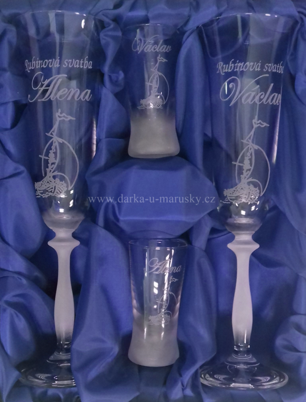 Výroční svatební set 2+2 Angella - Loď 22