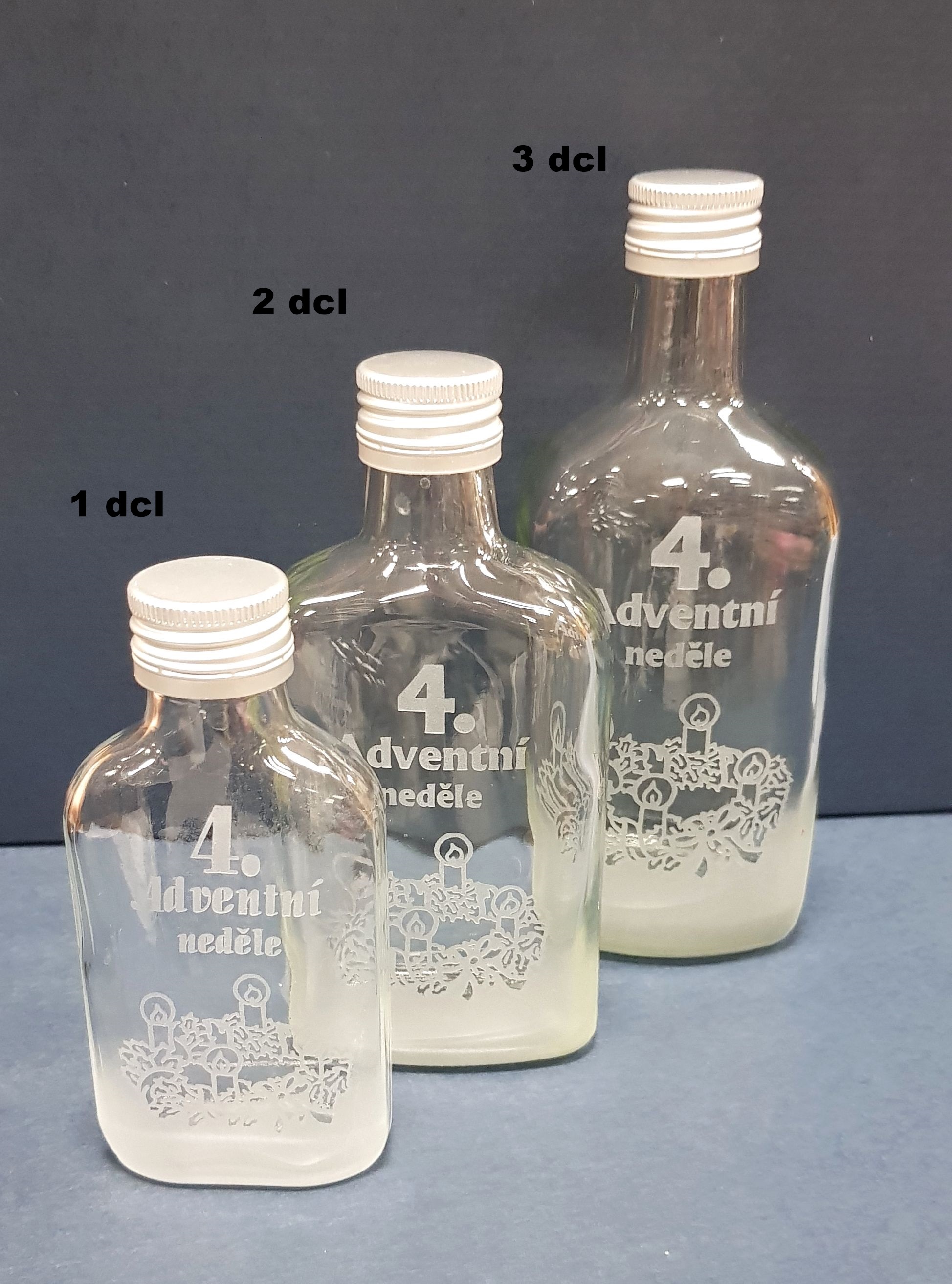 Vánoční souprava na slivovici 1 dcl - Advent