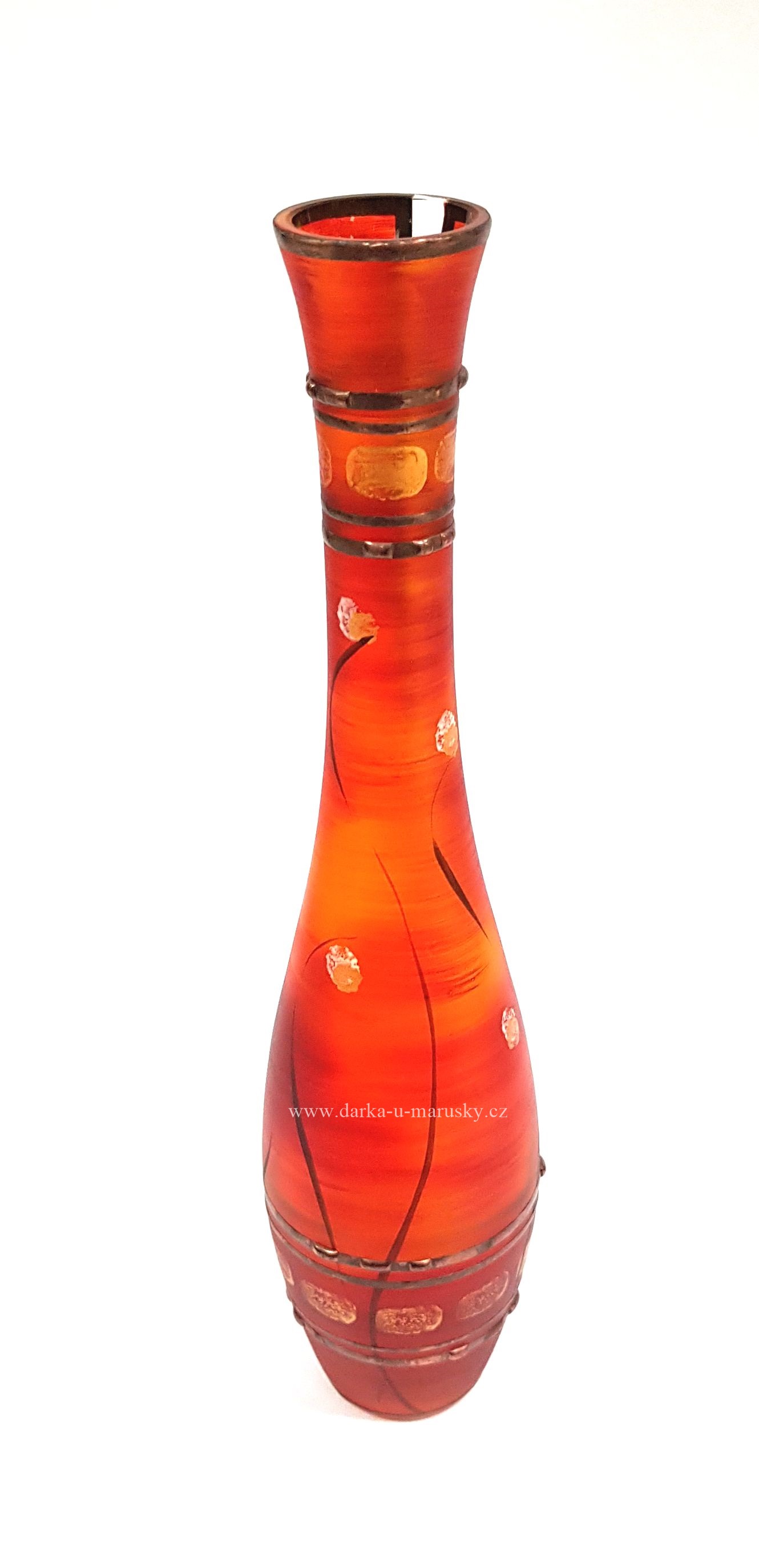 Váza - Orange dram 081220