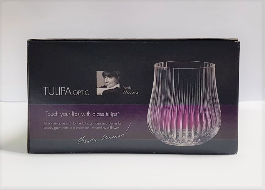 Souprava skleniček 6 ks TULIPA OPTIC
