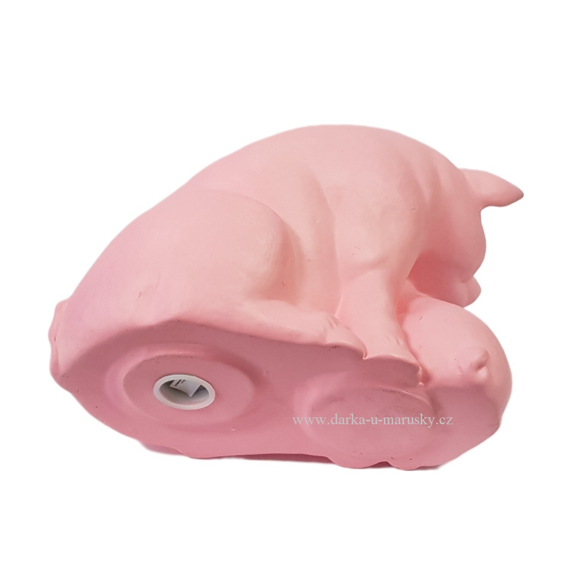 Pokladnička prasátko se selátkem - růžová (velká) 