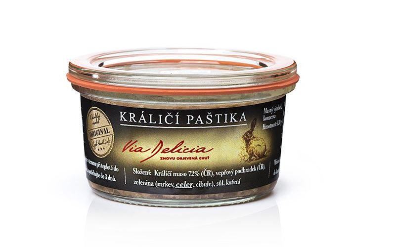 Králičí paštika 130g