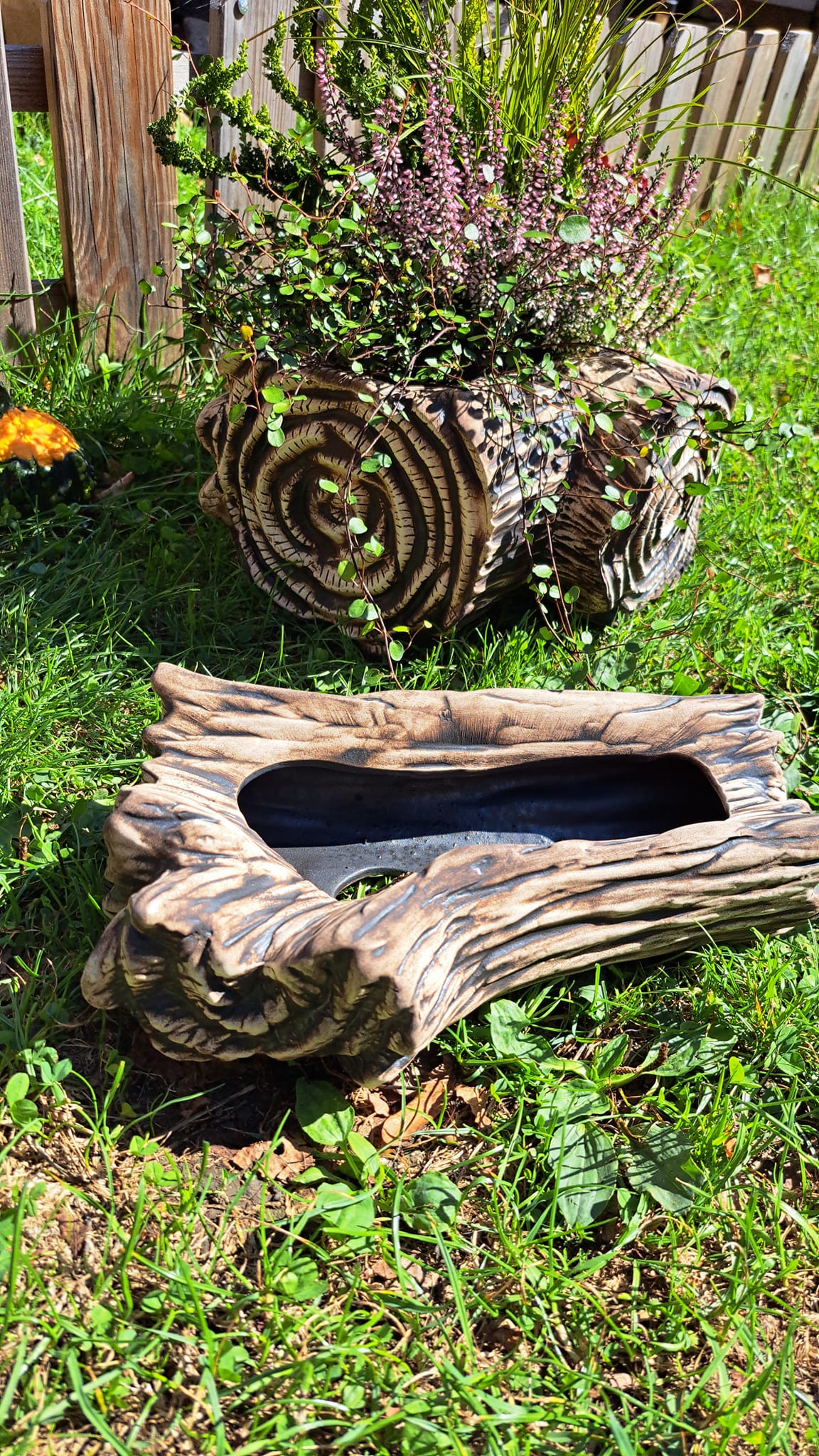 Květináč velká větev v přírodní barvě