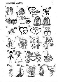 Svatební přátelská souprava Stefani