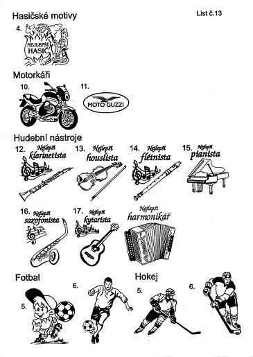 Přátelská souprava Mix V11/Motorkář