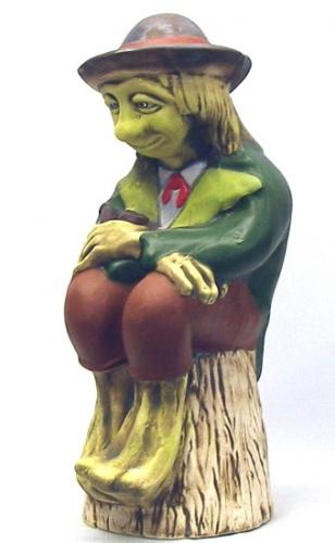 Vodník sedící na vrbě (42 cm)