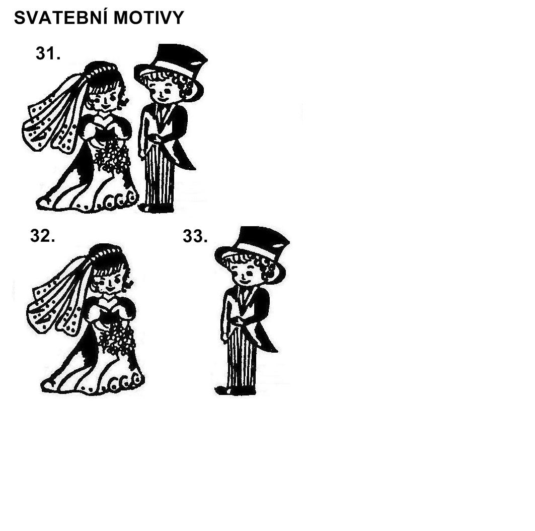 Svatební set 2+1 Lucie č.9 + čáp