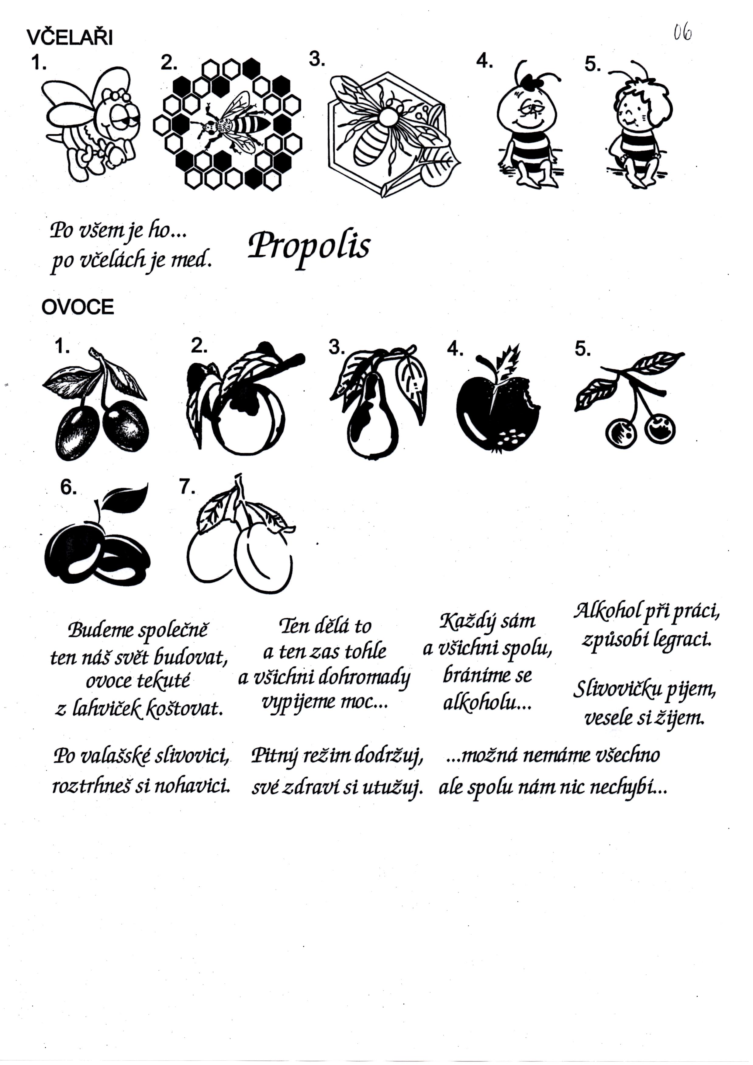 Pískovaná souprava 6+1 - Vrána + jména na čtvrtkách