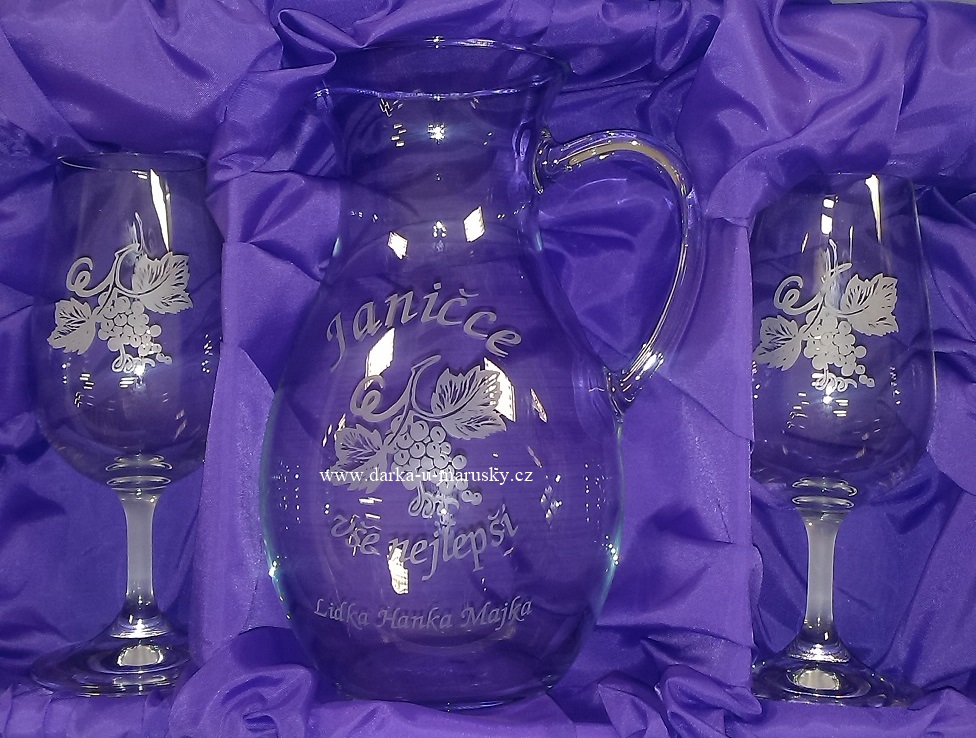 Sada na víno 2+1 džbán