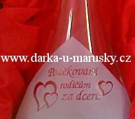 Svatební láhev Góčio - dekor č.15