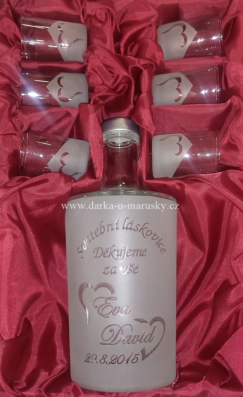 Svatební souprava 6+1 - Svatební Láskovice