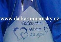 Svatební láhev Góčio - dekor č.15