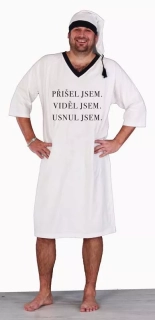 Noční košile s čepičkou - Přišel jsem. Viděl jsem. Usnul jsem.
