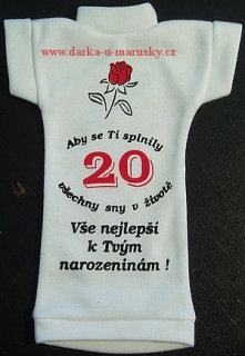 Tričko na láhev 2440